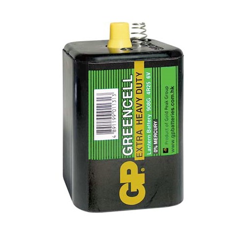 Brunstensbatteri GP Greencell  6 V