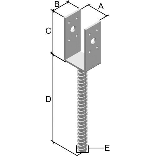 Stolpsko PASLODE Typ U