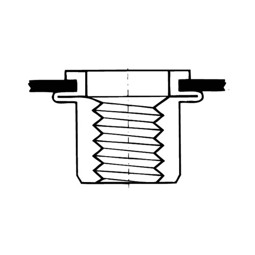 Blindnitmutter EJOT Aluminium LFCO