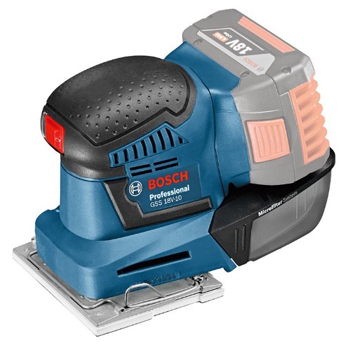 Excenterslip BOSCH GSS 18 V-10 utan batteri