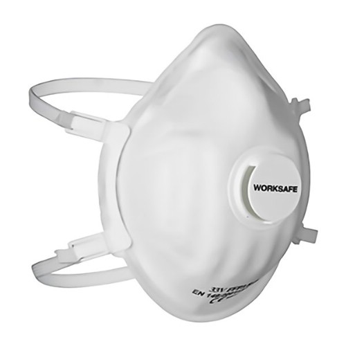 Filtrerande halvmask WORKSAFE FFP3 R D V med ventil