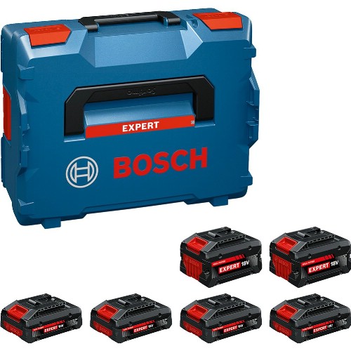 Batteripaket BOSCH Expert 4x 4,0 Ah 2x 8,0 Ah 18 V Li-Ion