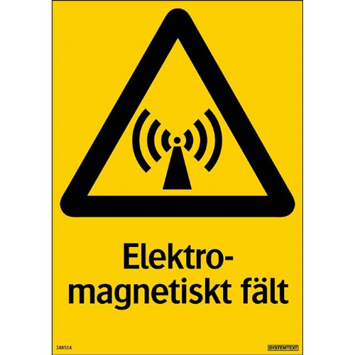 Skylt elektromagnetiskt fält