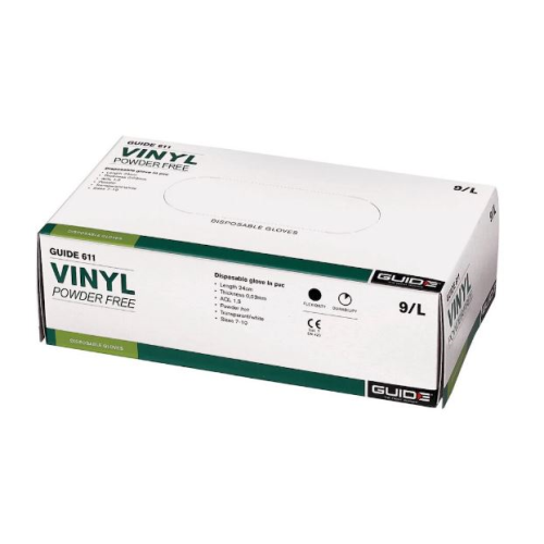  Engångshandske GUIDE 611 PVC/Vinyl